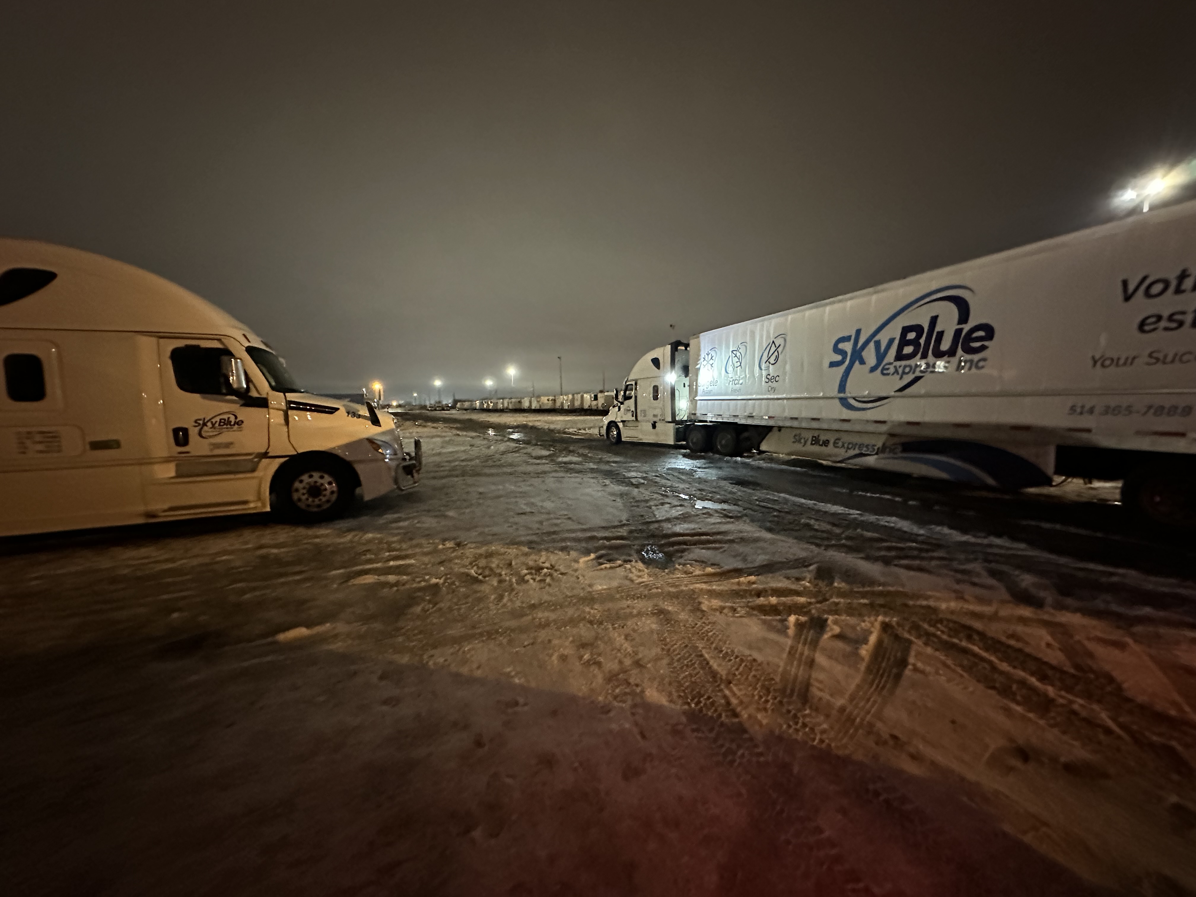 Sky Blue Express Night Operations